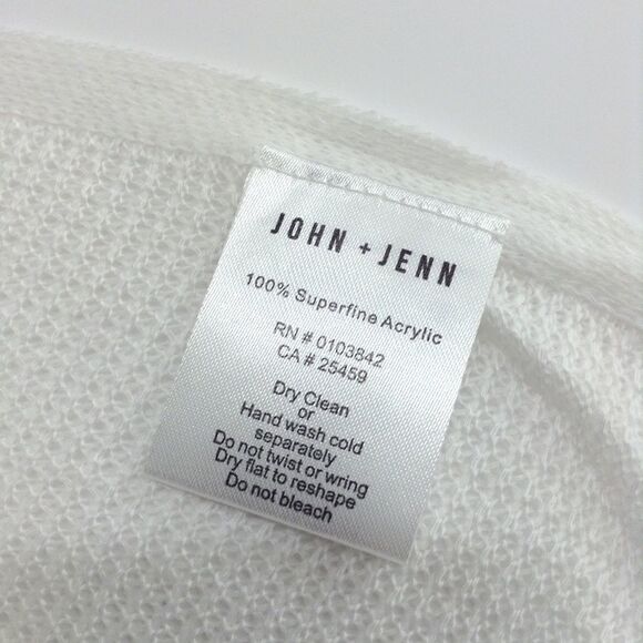 Anthropologie John+Jenn Asymmetrical Hem Knit Pop Over Top Size Medium - Picture 4 of 4